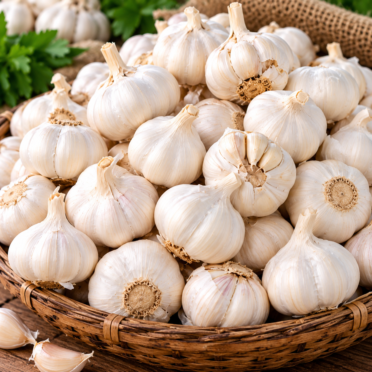নহৰু/Garlic